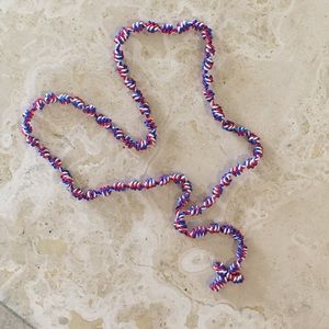 NWOT Handmade Rosary. Red/White/Blue